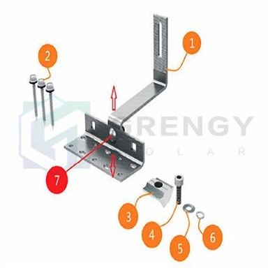Montaż solarny Tile Hook