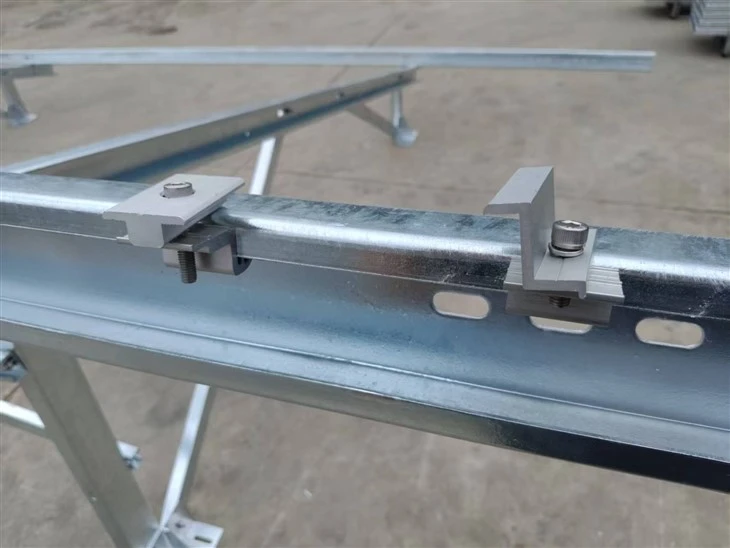 HDG Steel Ground Solar Structure manufacturers
