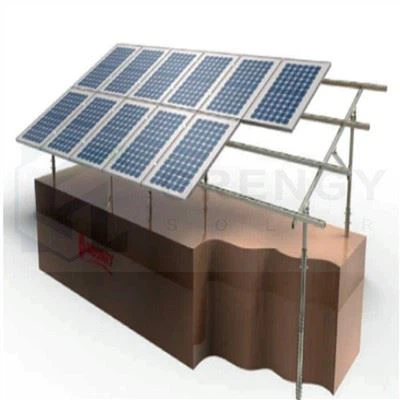 System montażu palowego z podwójnym biegunem