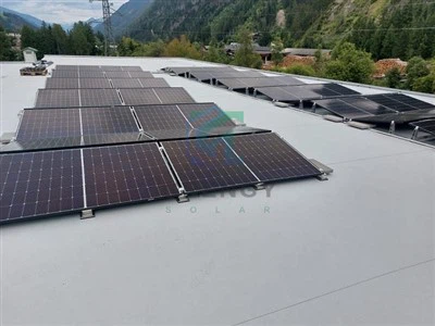 Balastowy system mocowania do płaskiego dachu