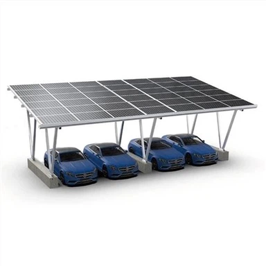 Carport Solarny system montażu regałów