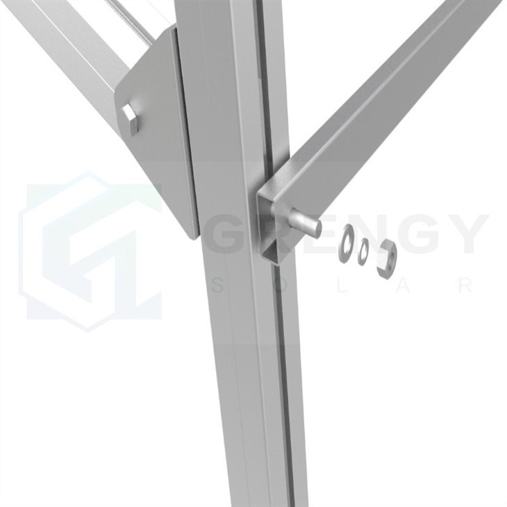 support component of solar farm structure