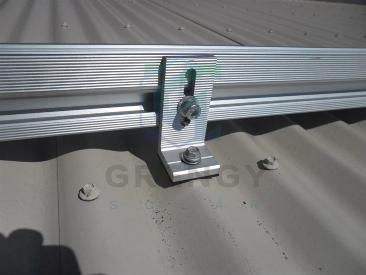Adjustable Aluminum Solar Mount For Flat Roofs factory