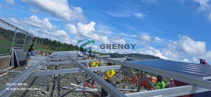 Aluminum Ground Mount Kits For Solar Panels | Customizable Tilt Angle Solutions price
