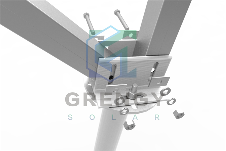 Aluminum Ground Mount Solar Racking Systems