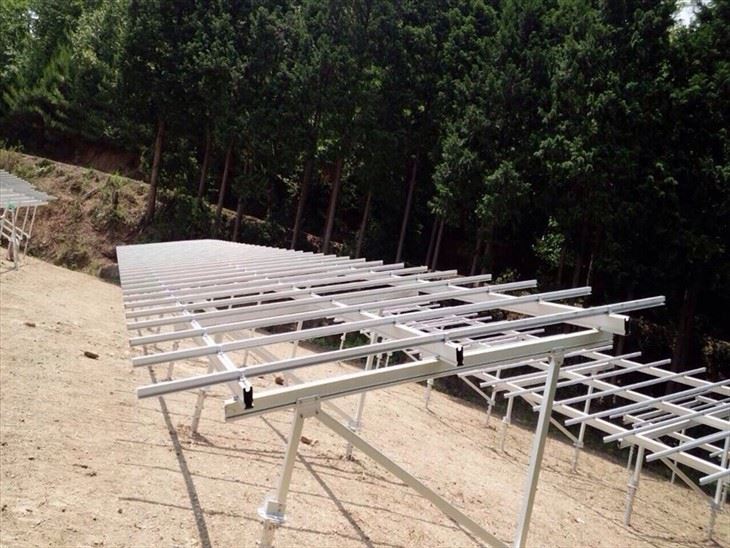 Aluminum Solar Ground Racking Structure System