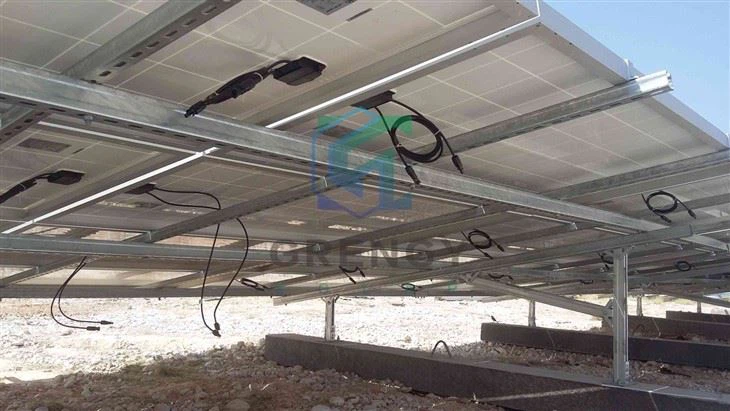 Concrete Foundation Solar Ground Mounts