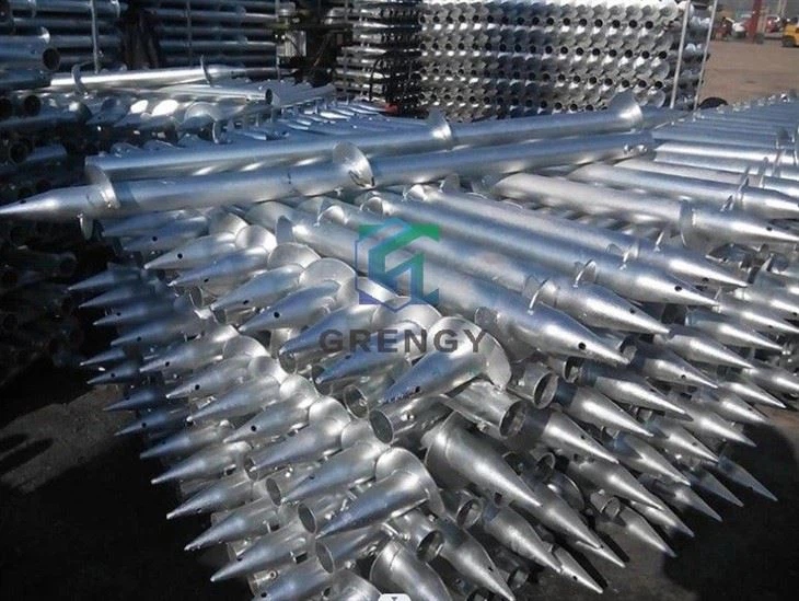 Galvanized Ground Screw