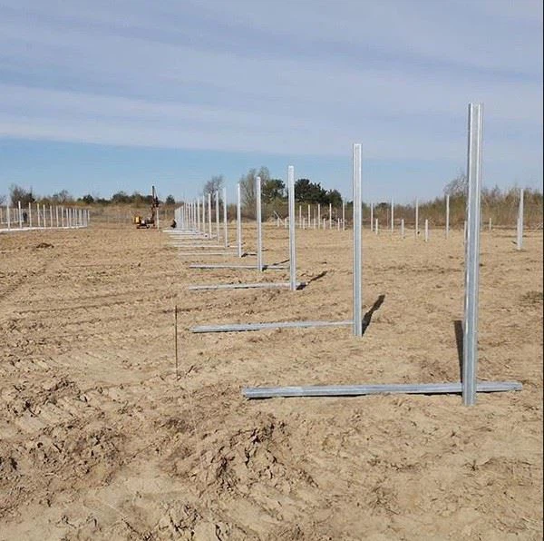 Ground Mounted System For Solar Panel