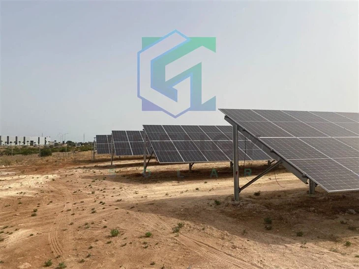 Ground Mounted System For Solar Panel