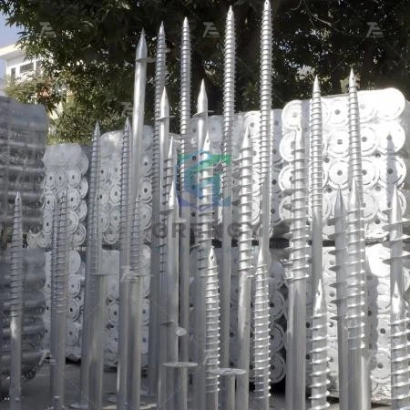 Ground Pile Screw Foundation factory