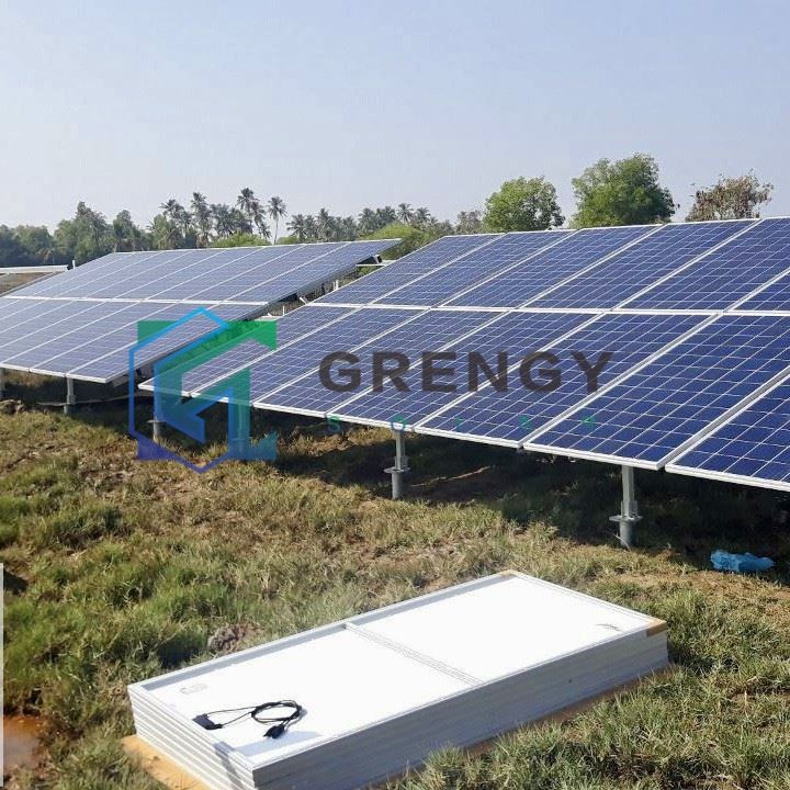 High-Strength Aluminum Ground Racking | Solar Farms/residential & Commercial factory