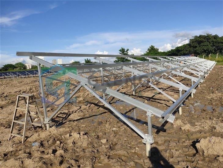 No-Dig Solar Foundations Helical Piles For Rocky Soil best