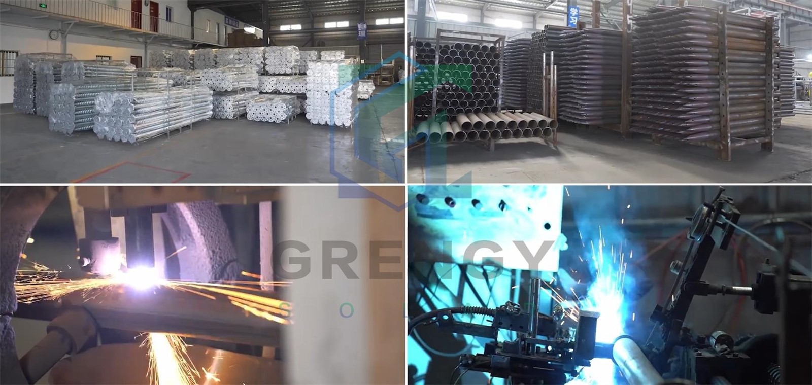 Reinforcement ground screw pile Reinforcement ground screw pile
