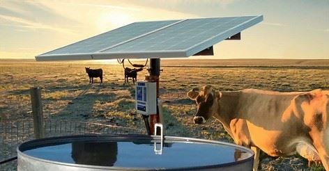Single-column Photovoltaic Support