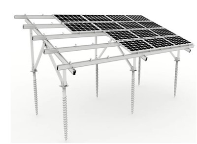 Aluminiowy system konstrukcji regałów solarnych
