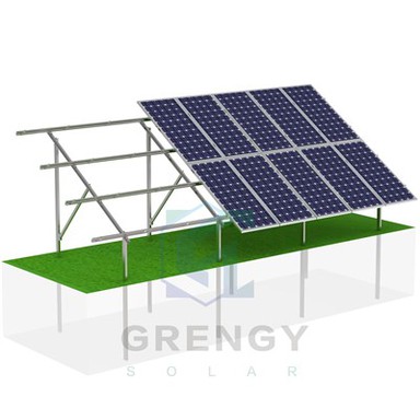 Lekkie aluminiowe mocowania naziemne|Komercyjne zestawy instalacji naziemnej
